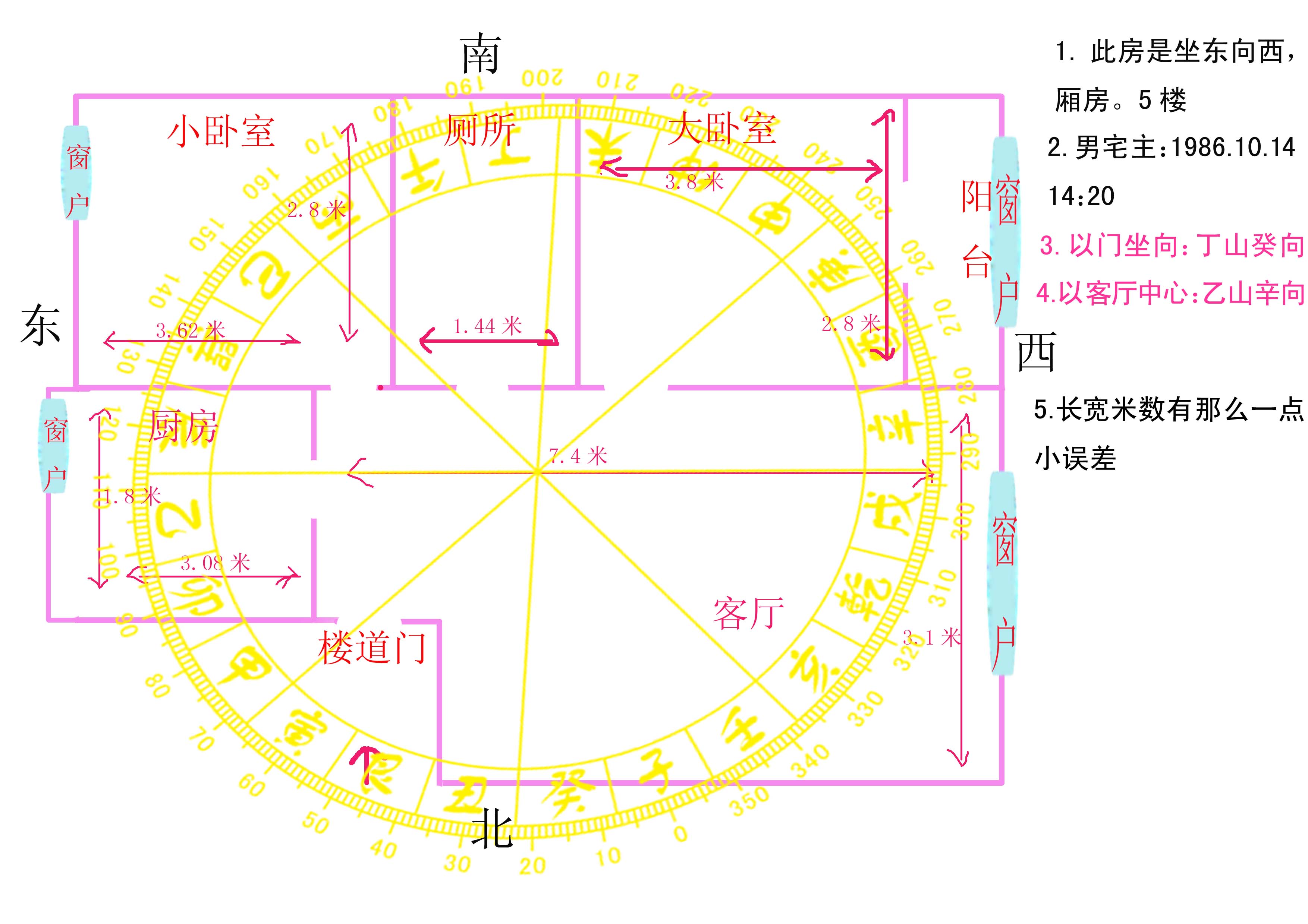 这是平面图