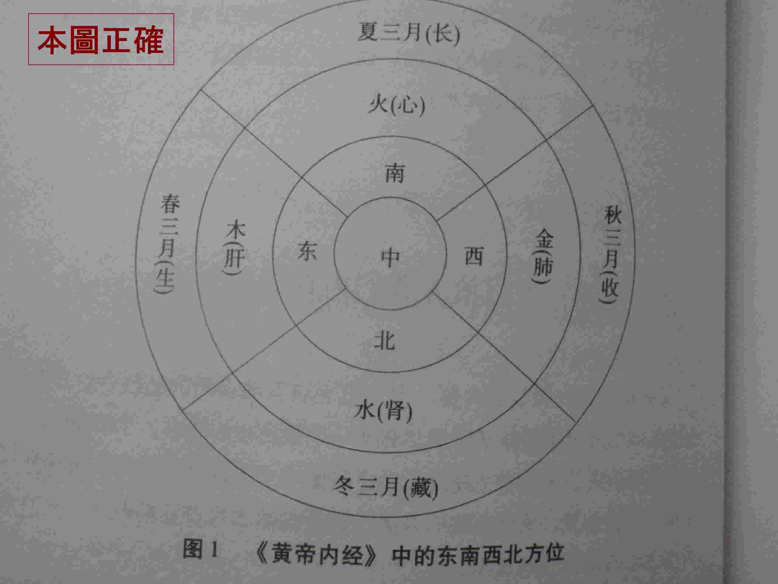 内經正確圖