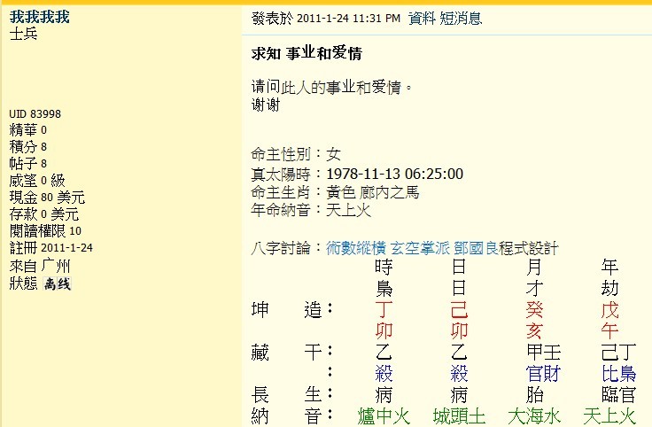 我的命盘