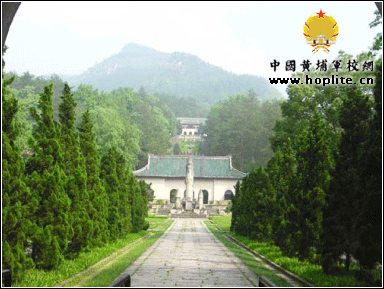 湖南省衡山南嶽忠烈祠全景