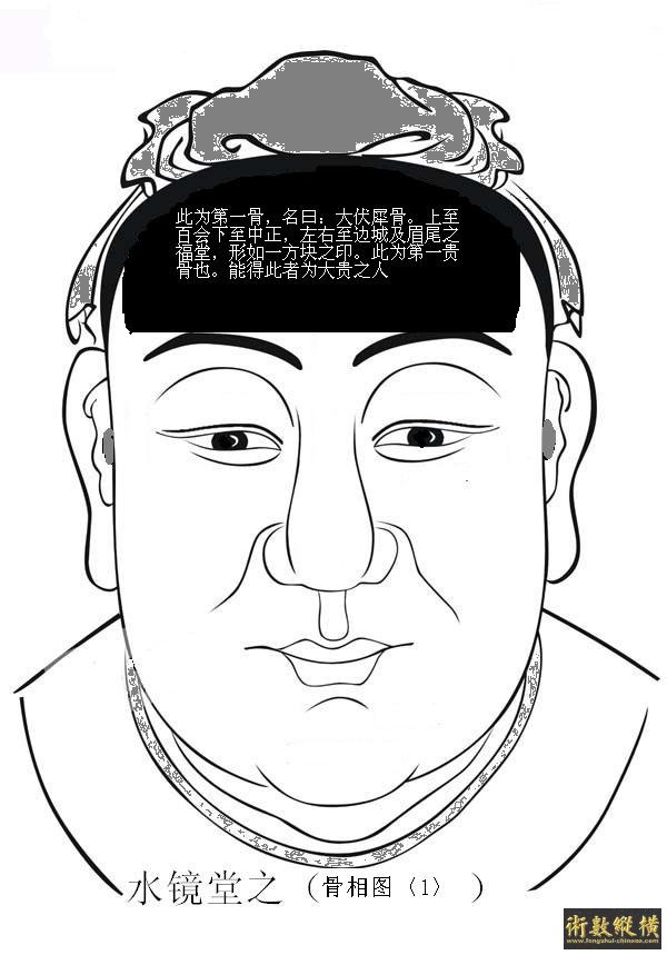 水镜堂之骨相大伏犀骨（方）〈1〉.JPG