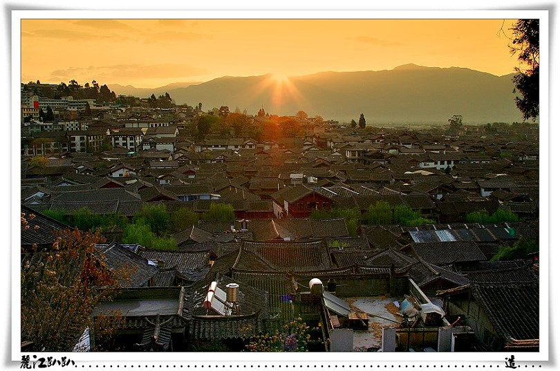 此處位於文昌廟是拍夕陽不錯的景點，我在此地呆了整整6個小時