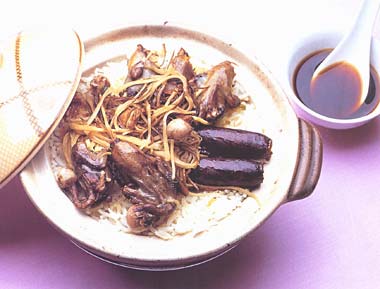 禾花雀潤腸焗飯