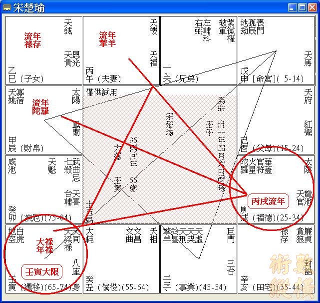 宋楚瑜丙戌流年.JPG