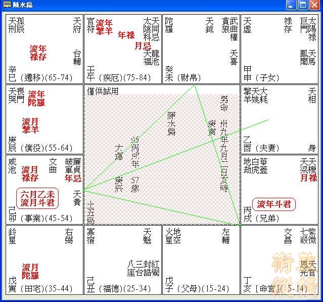 阿扁９５年農六月斗君.JPG