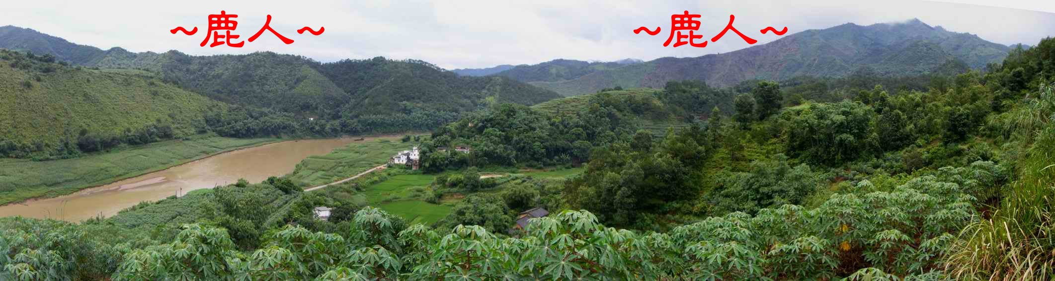 父母山頂看下砂與出水口.JPG