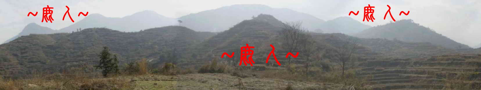 雲水大帳穴地28_遠看大帳與剝換下脈照.JPG