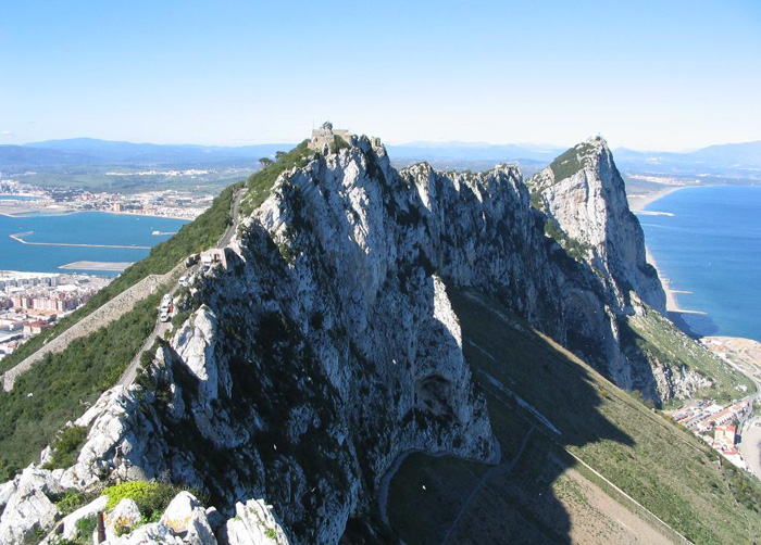 直布羅陀岩山(Rock of Gibraltar)